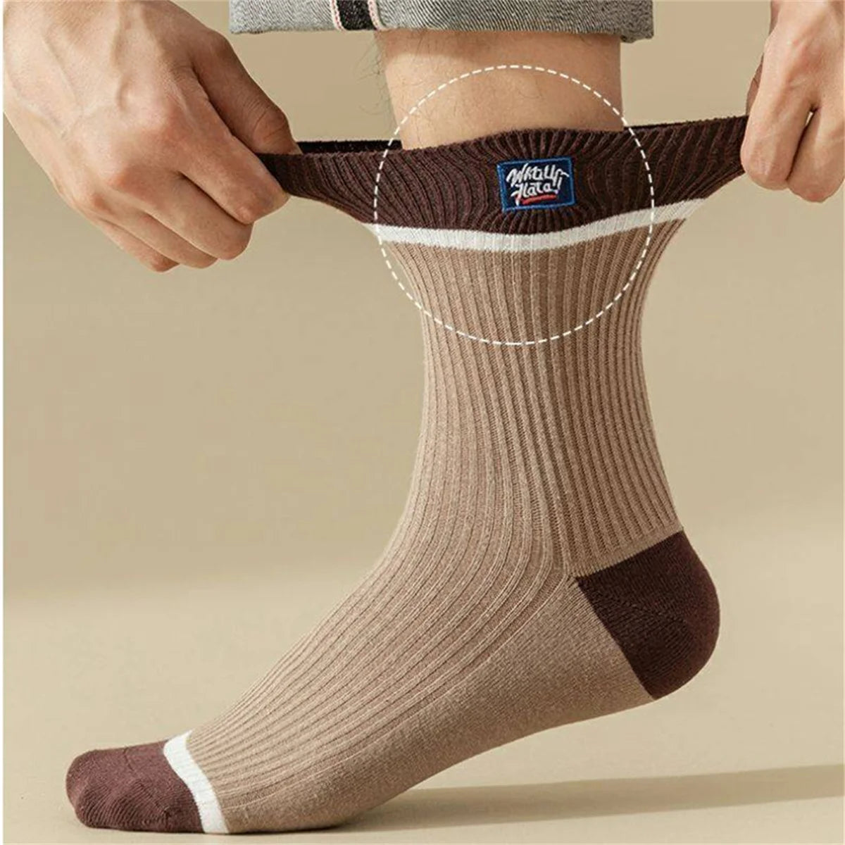 Dreamlikelin 5Pair Breathable Sports Socks