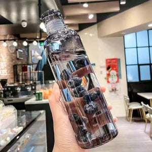 Transparent Plastic Leak-proof Water Bottle