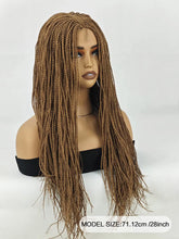 100% Handtied Braided Wig