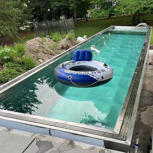 Prefabricated Integrated 304/316 Stainless Steel Swimming Pool