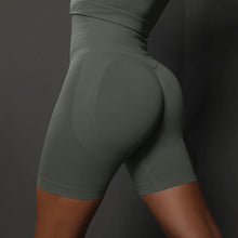 Seamless High Waist Sports Shorts