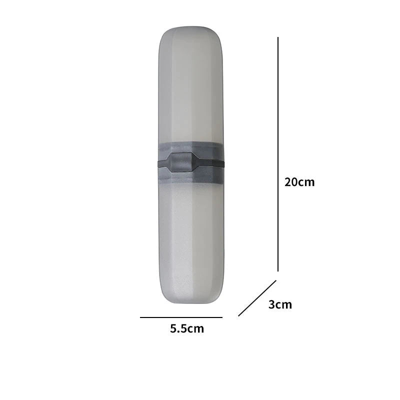 Portable Travel Toothpaste Toothbrush Protector Case