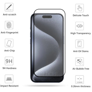 6-in-1 iPhone Tempered Glass Screen Protector