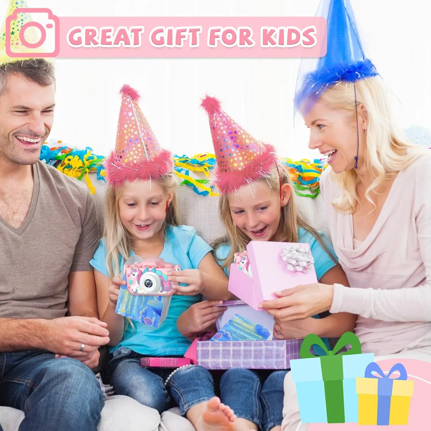 Children's 1080P HD Toddler Digital Video Camera