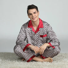 Satin  Cozy Soft Long Sleeve Pajama Set