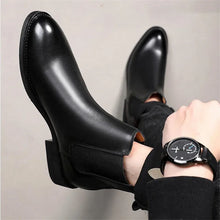 Classic Retro Genuine Leather Chelsea Boots