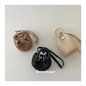 Straw Fashionable Crossbody Bags