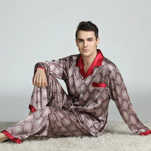 Satin  Cozy Soft Long Sleeve Pajama Set