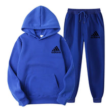 Hooded Top and Sweatpants Two-piece Set