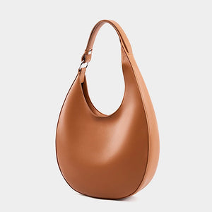 Genuine Leather Underarm Shoulder Bag