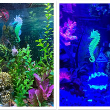 Silicone Artificial Luminous Hippocampus Aquarium Ornament