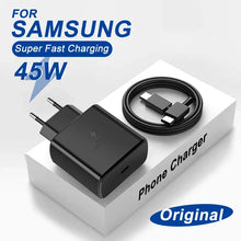 45W PD Super Fast Charger USB C Charger for Samsung Galaxy