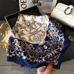 Printed Pashmina Silk Scarf