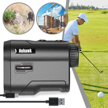 NOHAWK Golf Laser Rangefinder USB Rechargeable with Slope Compensation