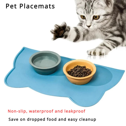 Non-slip Waterproof Silicone Pet Feeding and Water Mat