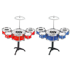 Kids Toy Early Educational Music Enlightenment Simulation Mini Drum Set