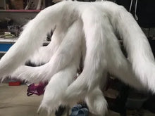 Ahri Nine Tailed Upgraded Transform-model Tail Costume