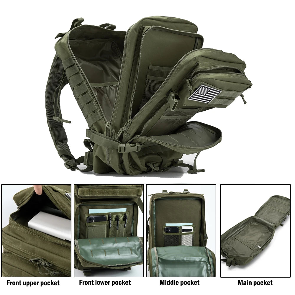 30/50L Tactical Outdoor Tactical Backpack