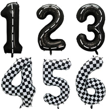 40'' Number Racetrack Balloons