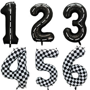 40'' Number Racetrack Balloons