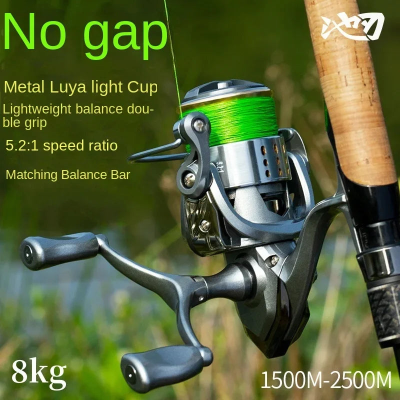 Stainless Steel Bearing Super Light Spinning Fishing Reel