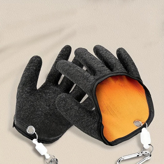 Magnet Release Anti-slip Waterproof Fishing Gloves
