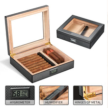 GALINER Cedar Wood With Portable Hygrometer Digital Humidifier