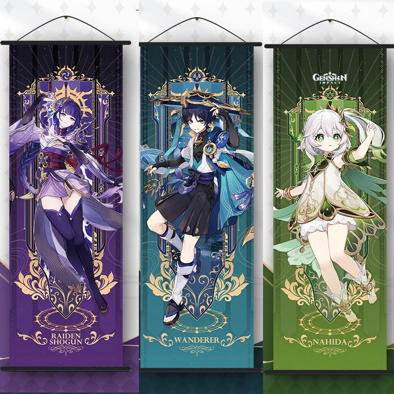 Genshin Impact Wanderer Tarot Poster