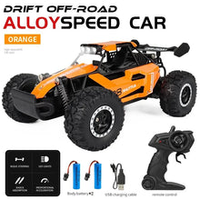 1:16 2WD Car with LED Light 2.4G 20KM/H High Speed Off-Road Climbing Remote Control Car