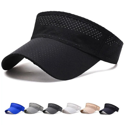 Breathable Adjustable Visor Solid Sports Cap