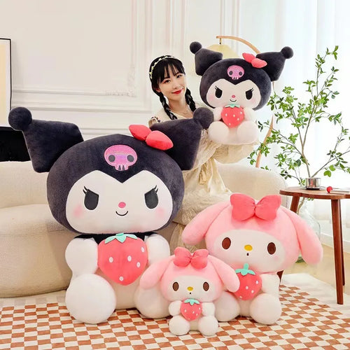 Kuromi My Melody Strawberry Series Plush Animal Doll