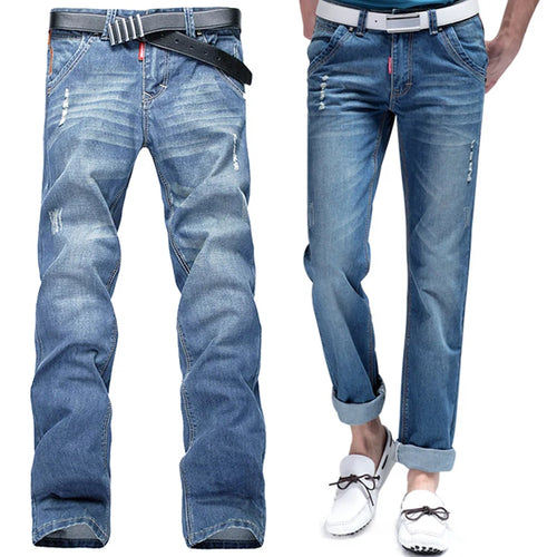 Washed Ripped Patchwork Jeans