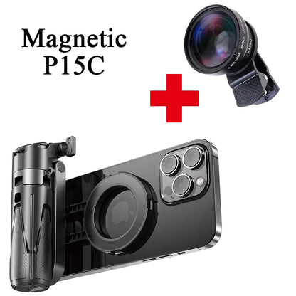 Magnetic Selfie Stick Phone Tripod w/Remote