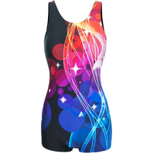 Digital Print One Piece Swimsuit