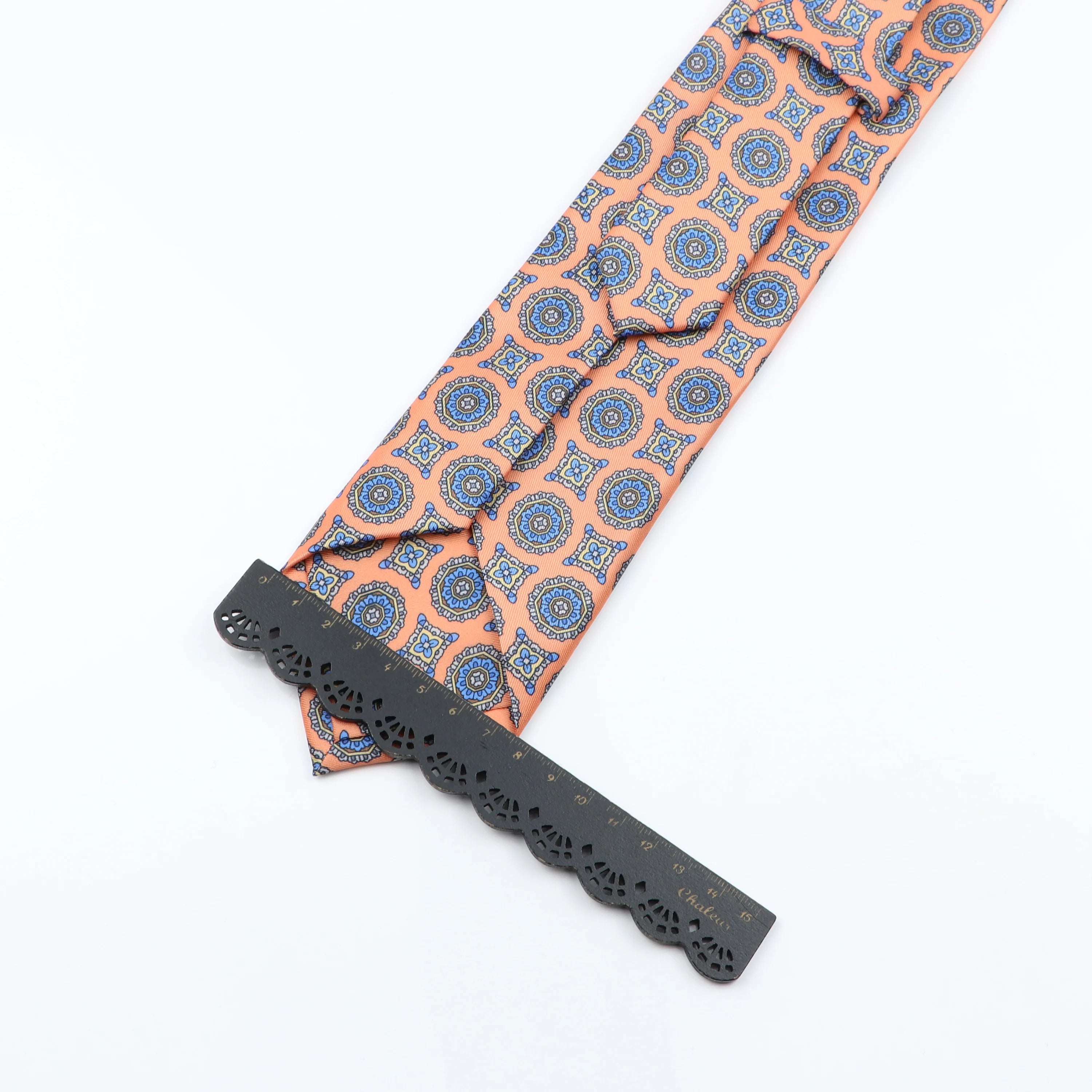 Silk 7.5cm Soft Colorful Novelty Necktie