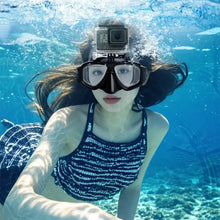 Tempered Lends Diving Mask with GoPro Mount