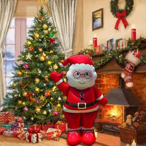 Large Vertical Santa Claus Balloon