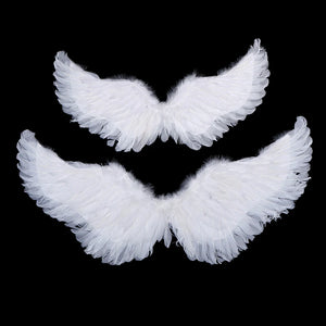 White Angel Feather Wings