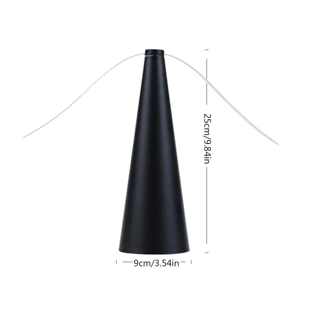 Spinning 2pcs Fly Repellent Table Fan with Holographic Blades f