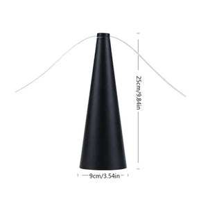 Spinning 2pcs Fly Repellent Table Fan with Holographic Blades f