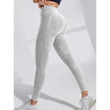 Seamless High Waist Hip Lifting Sand Washed Leggings