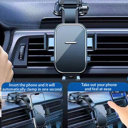Nano Flexible Silicone, 360° Rotation Car Phone Holder –