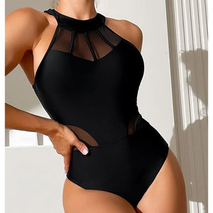 One Piece Closed Bathing Suit