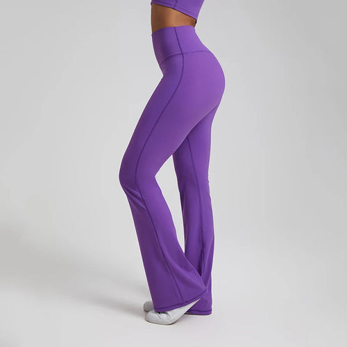 Buttery Soft High Waist Flare No Front Seam Leggings