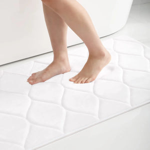 Silicone Non-Slip Memory Foam Super Absorbent Quick Dry Rug