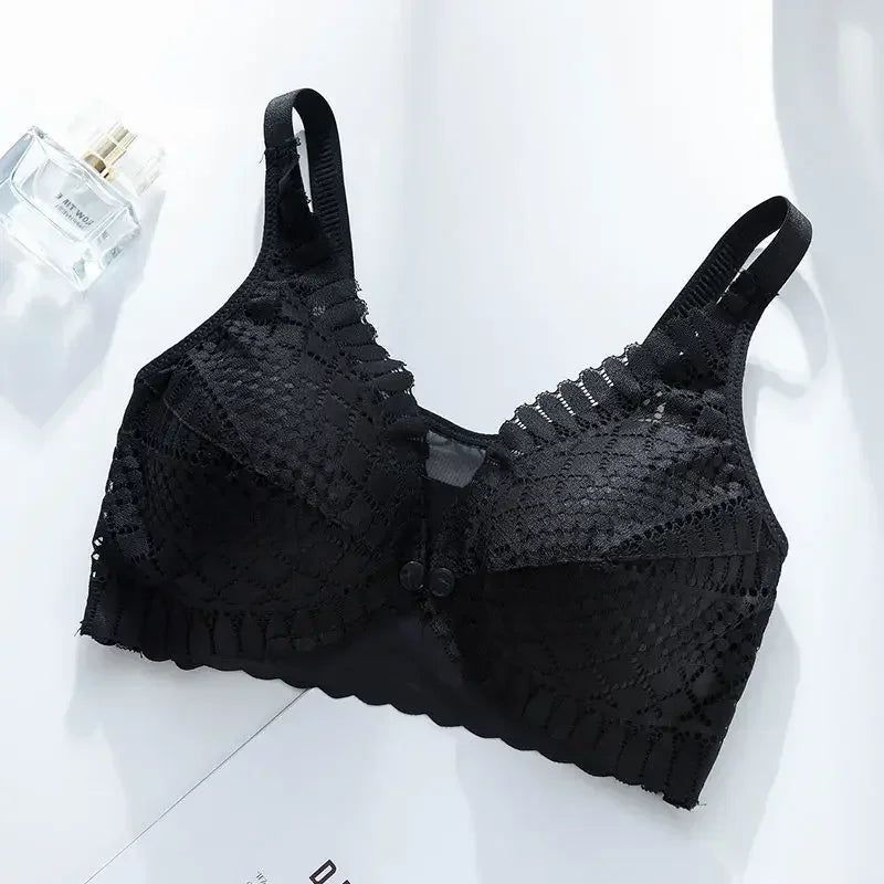 Front Button Maternity Nursing Bra Adjustable