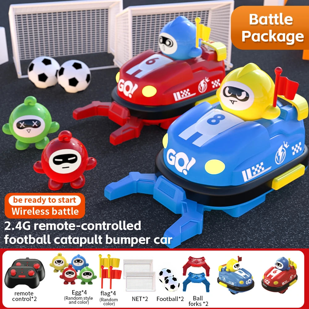 Remote Control Two-Player Battle Bumper Car Toy