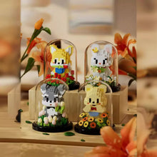 Cute Pet Garden Series Building Blocks