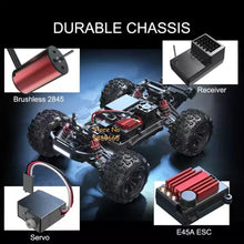 Remote Control Model 1:16 2.4G Brushless 80KM/H Metal Off Road Drift Car