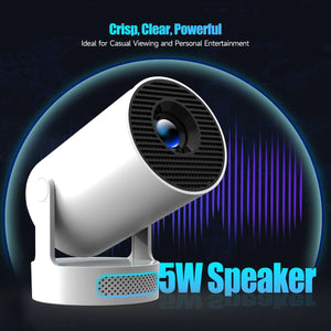 Magcubic HY300 Pro + Projector 4K 720P With 5W Speaker Outdoor Video Home Theater Projector